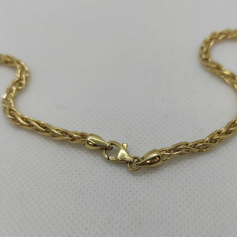 Collana oro 18k catena tubolare 60 cm 16,8 gr | Gioiellitosti.it
