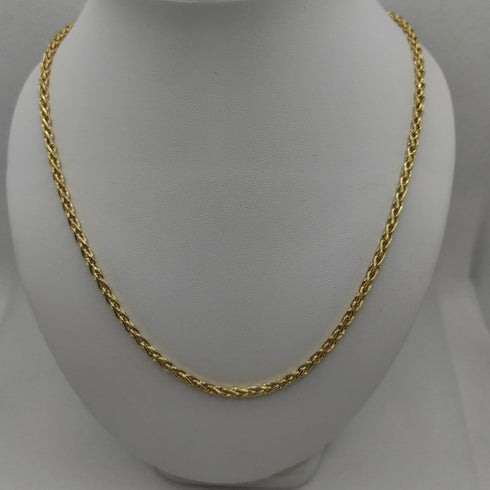 Collana oro 18k catena tubolare 60 cm 16,8 gr | Gioiellitosti.it