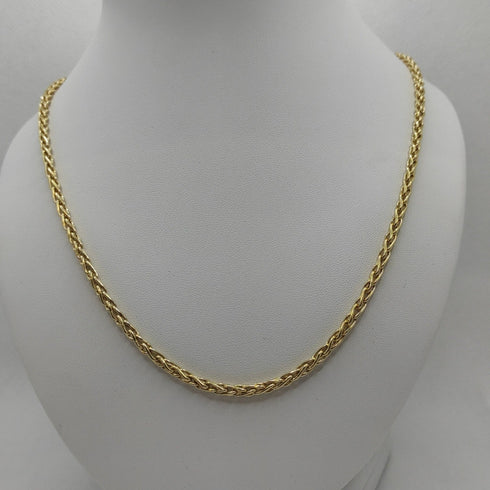 Collana oro 18k catena tubolare 60 cm 16,8 gr | Gioiellitosti.it