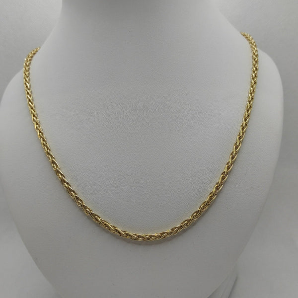 Collana oro 18k catena tubolare 60 cm 16,8 gr | Gioiellitosti.it