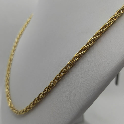 Collana oro 18k catena tubolare 60 cm 16,8 gr | Gioiellitosti.it