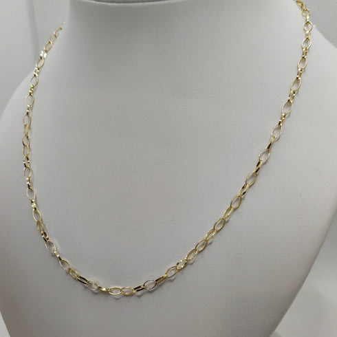 Collana oro 18K donna catena maglia 50 cm 6.30 gr | Gioiellitosti.it