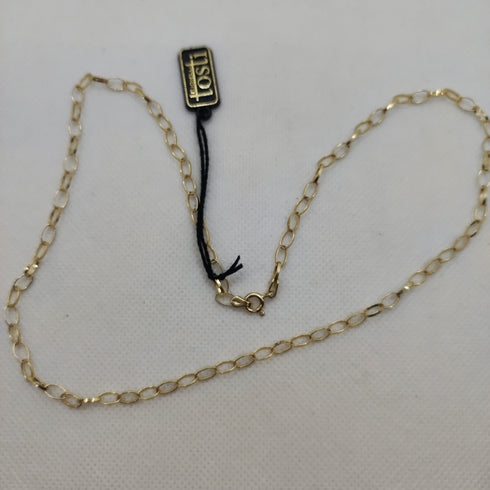 Collana oro 18K donna catena maglia 50 cm 6.30 gr | Gioiellitosti.it