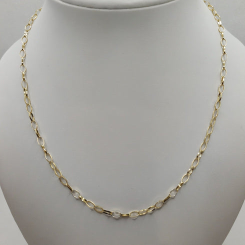 Collana oro 18K donna catena maglia 50 cm 6.30 gr | Gioiellitosti.it