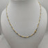 Collana oro 18k donna maglia bicolore 50 cm 15.20 gr | Gioiellitosti.it