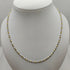 Collana oro 18k donna maglia bicolore 50 cm 9.40 gr | Gioiellitosti.it