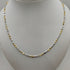 Collana oro 18k donna tubolare bicolore 50 cm 10.10 gr | Gioielli Tosti