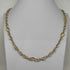 Collana oro 18k girocollo maglia 2 colori 44 cm 7,30 gr | Gioiellitosti.it