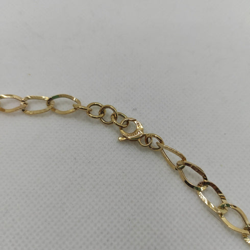 Collana oro 18k girocollo maglia 2 colori 44 cm 9,00 gr | Gioiellitosti.it