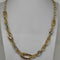Collana oro 18k girocollo maglia 2 colori 46 cm 10,00 gr | Gioiellitosti.it