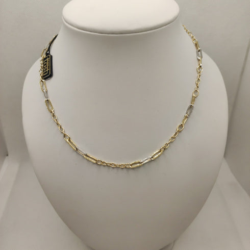 Collana oro 18k girocollo maglia catena 45 cm 7 gr | Gioiellitosti.it