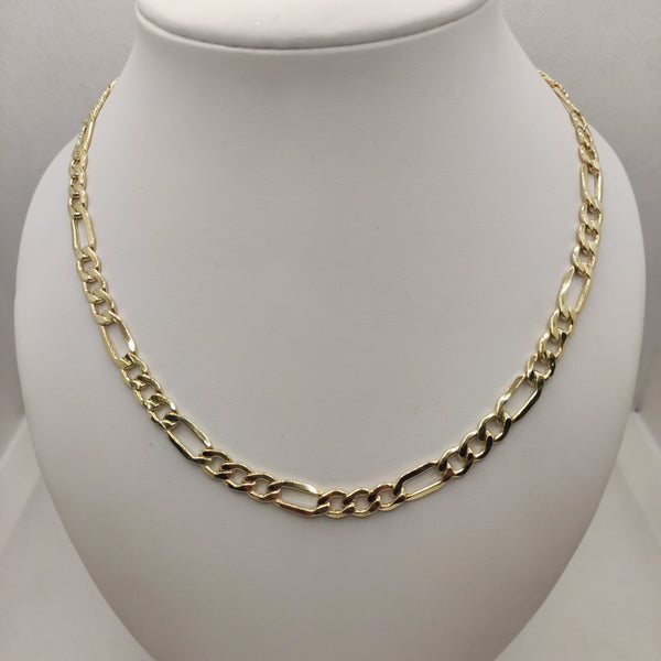 Collana oro 18k girocollo maglia larga piatta 50 cm 22 gr | Gioiellitosti.it