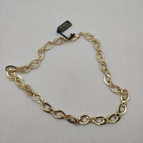 Collana oro 18k Girocollo maglia ovale 45 cm 9,50 gr | Gioiellitosti.it