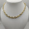 Collana oro 18k Girocollo maglia ovale 45 cm 9,50 gr | Gioiellitosti.it
