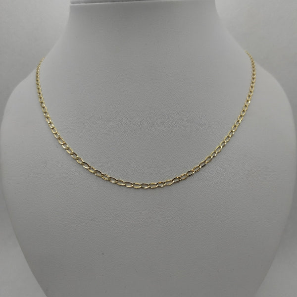 Collana oro 18k maglia intrecciata 60 cm 3,50 gr | Gioiellitosti.it
