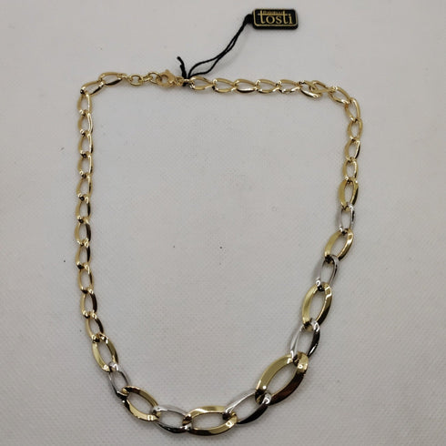 Collana oro 18k maglia larga 44 cm 9,30 gr | Gioiellitosti.it