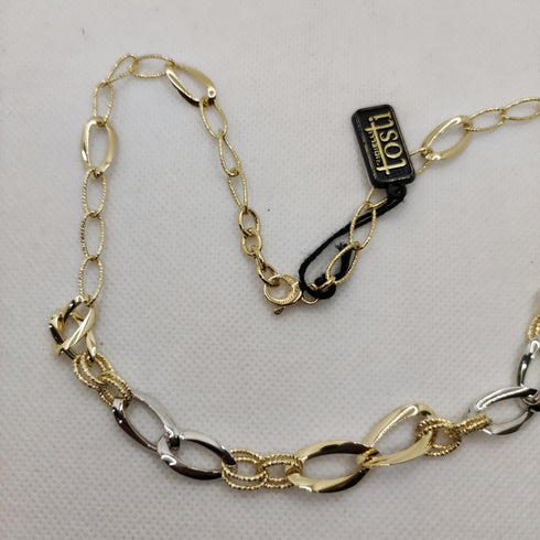 Collana oro 18k maglia larga 45 cm 7,50 gr | Gioiellitosti.it