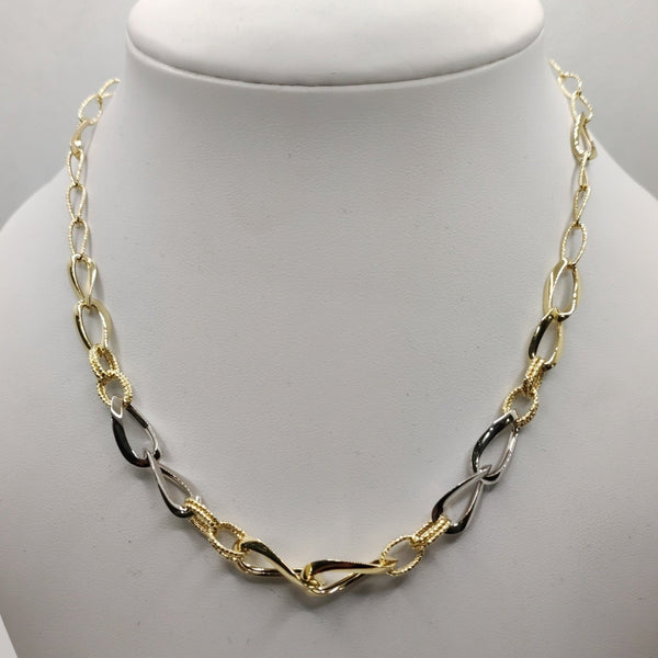 Collana oro 18k maglia larga 45 cm 7,50 gr | Gioiellitosti.it