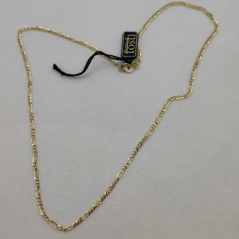 Collana oro 18K maglia piatta 50 cm 3.20 gr | Gioiellitosti.it