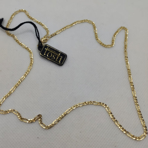 Collana oro 18K maglia piatta 50 cm 3.30 gr | Gioiellitosti.it