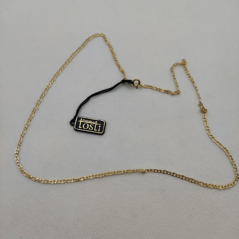Collana oro 18K maglia piatta 50 cm 3.60 gr | Gioiellitosti.it