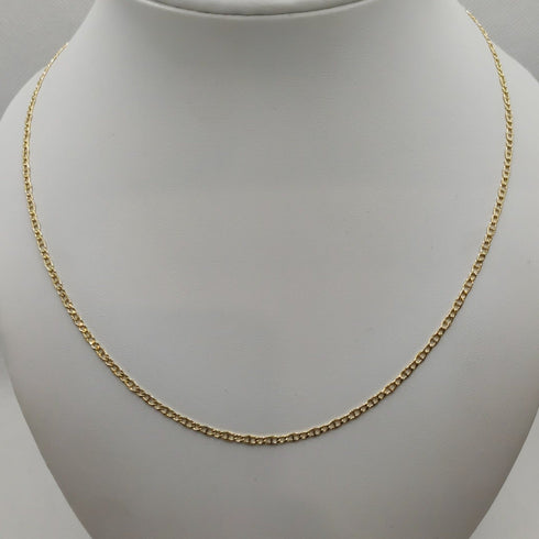 Collana oro 18K maglia piatta 50 cm 3.60 gr | Gioiellitosti.it