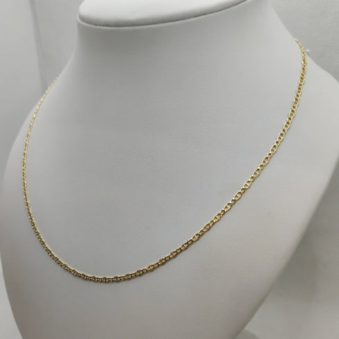 Collana oro 18K maglia piatta 50 cm 3.60 gr | Gioiellitosti.it