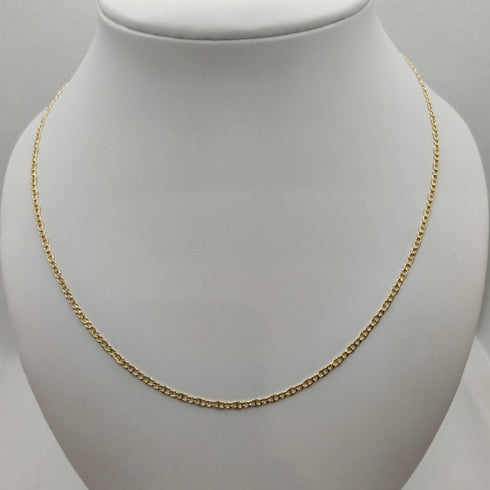 Collana oro 18K maglia piatta 50 cm 3.60 gr | Gioiellitosti.it