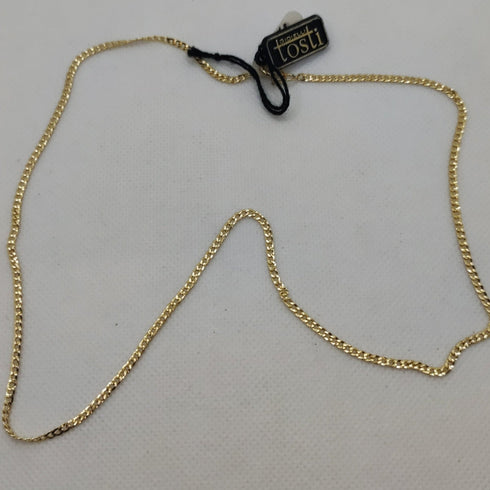 Collana oro 18K maglia piatta 50 cm 3.70 gr | Gioiellitosti.it