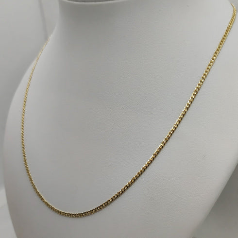 Collana oro 18K maglia piatta 50 cm 3.70 gr | Gioiellitosti.it