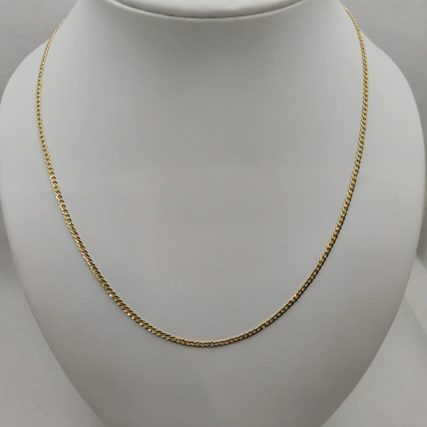Collana oro 18K maglia piatta 50 cm 3.70 gr | Gioiellitosti.it