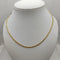 Collana oro 18K maglia piatta 50 cm 7.50 gr | Gioiellitosti.it