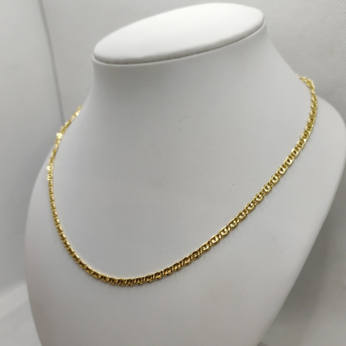 Collana Uomo Donna In Acciaio Inossidabile - Piatta Larga 4,6 Mm - Lunghezza 50-60 Cm - Gioiello Minimal Unisex