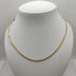 Collana oro 18K maglia piatta 50 cm 7.50 gr | Gioiellitosti.it