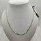 Collana oro 18K maglia piatta bicolore 50 cm 5.80 gr | Gioielli Tosti