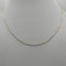 Collana oro 18k maglia tubolare tre colori 45cm 2,90 gr | Gioiellitosti.it