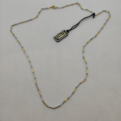 Collana oro 18k uomo bicolore lucido 50 cm 4.70 gr | Gioiellitosti.it