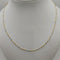 Collana oro 18k uomo bicolore satinato 50 cm 4.60 gr | Gioielli Tosti