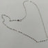 Collana oro bianco 18 kt donna Girocollo 44 50 cm 1,00/1,20gr | Gioiellitosti.it
