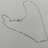 Collana oro bianco 18 kt donna Girocollo 44 50 cm 1,00/1,20gr | Gioiellitosti.it