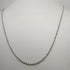 Collana oro bianco 18k maglia Torchon 44 50 60 cm | Gioiellitosti.it