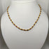 Collana oro giallo 18 kt donna girocollo con pietre rubini 43 cm | Gioiellitosti.it
