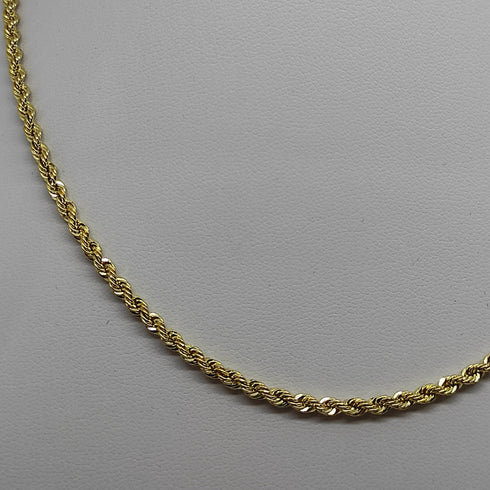 Collana oro giallo 18 kt donna Torchon 50 cm 4.2 gr | Gioiellitosti.it