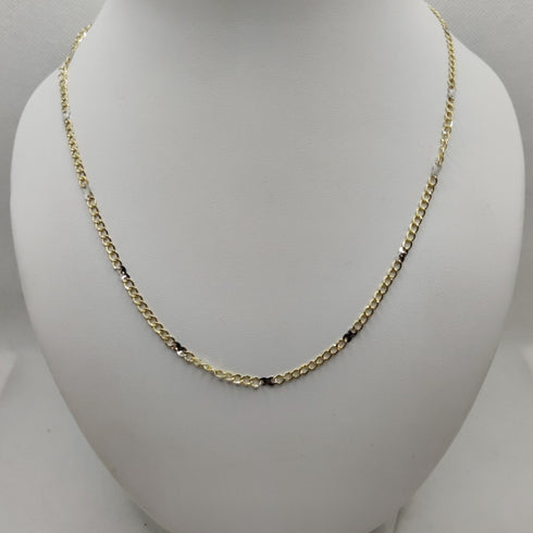 Collana oro giallo 18 kt Unisex catena a maglia 50 cm 3.50 gr | Gioiellitosti.it