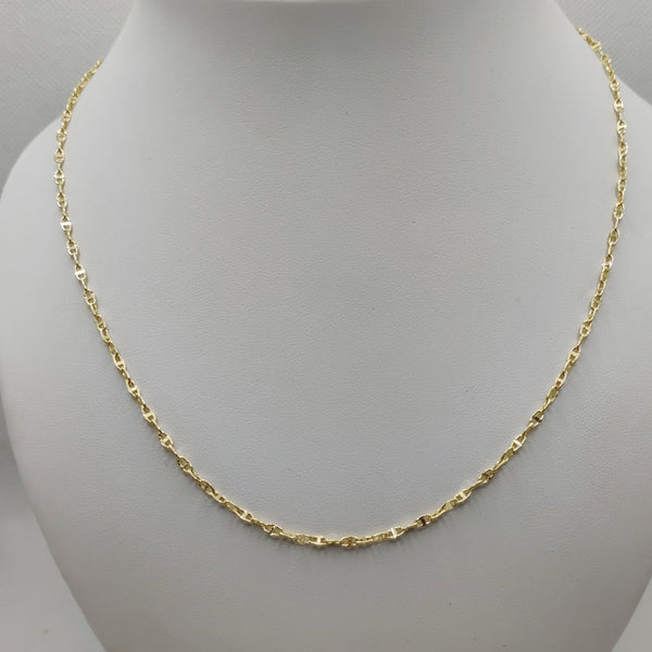 Collana oro giallo 18 kt Unisex catena a maglia 50 cm 4,0 gr | Gioiellitosti.it