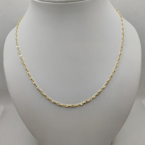 Collana oro giallo 18 kt Unisex catena a maglia 50 cm 4,0 gr | Gioiellitosti.it