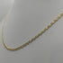 Collana oro giallo 18 kt Unisex catena a maglia 60 cm 4,70 gr | Gioiellitosti.it