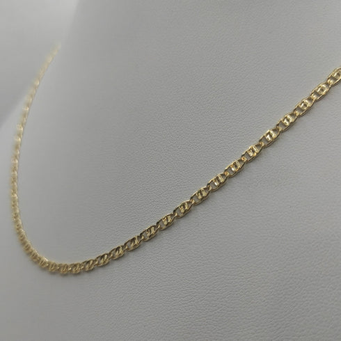 Collana oro giallo 18 kt Unisex catena a maglia 60 cm 4,70 gr | Gioiellitosti.it