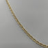 Collana oro giallo 18 kt Unisex catena a maglia 60 cm 4,70 gr | Gioiellitosti.it