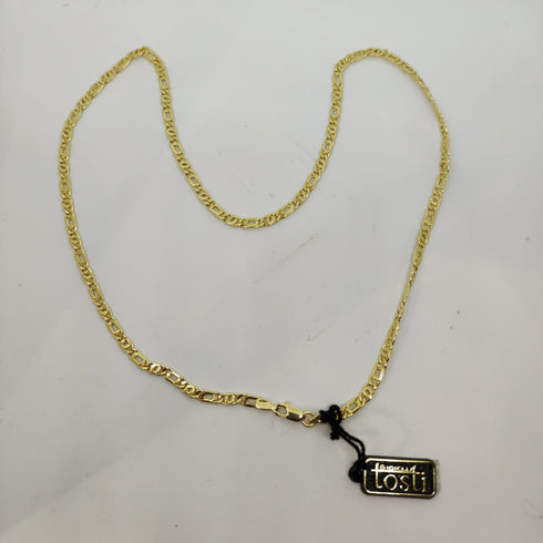 Collana oro giallo 18 kt Unisex Catena intrecciata 50 cm 7 gr | Gioiellitosti.it